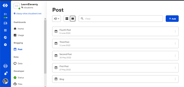 blogging