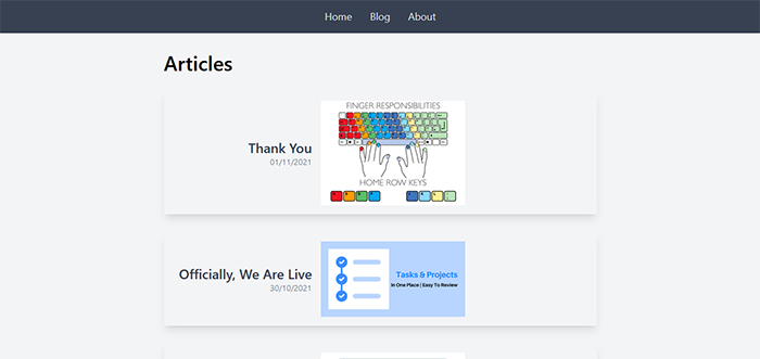 Blog Page