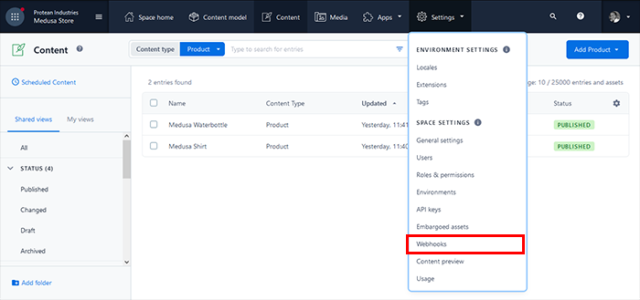 webhook