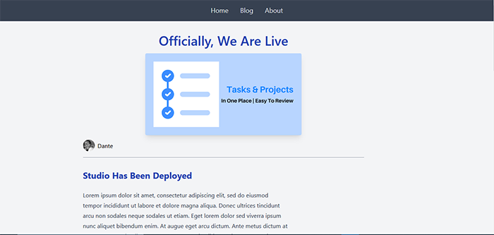 Details Page
