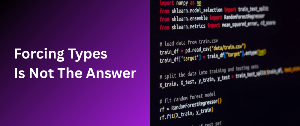 Strict Types Won't Fix Your  Lack of Understanding